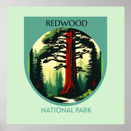 Redwood National Park Beauty Poster (Vorne)