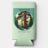 Redwood National Park Beauty Selters Dosenkühler (Rückseite)