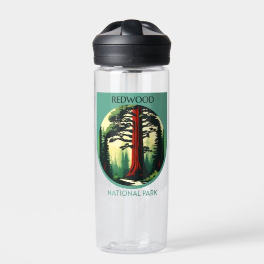 Redwood National Park Beauty Trinkflasche (Vorderseite)