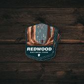 Redwood National Park California | Die Aufkleber