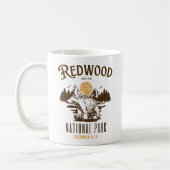 Redwood National Park California Kaffeetasse (Links)