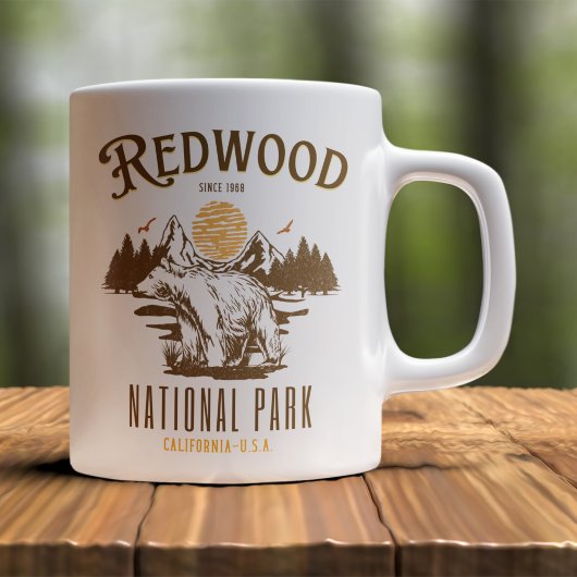 Redwood National Park California Kaffeetasse