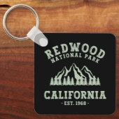 Redwood National Park California Schlüsselanhänger (Vorderseite)