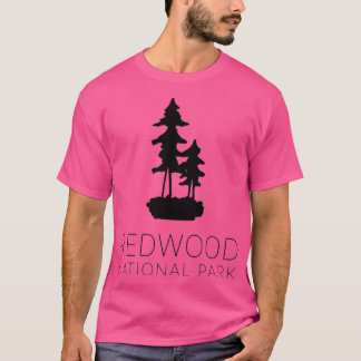 Redwood National Park Handgezeichnet 1 T-Shirt