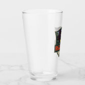 Redwood National Park Illustration Retro Abzeichen Glas (Rechts)