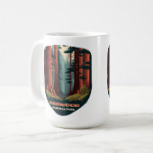 Redwood National Park Kaffeetasse (Vorderseite Links)