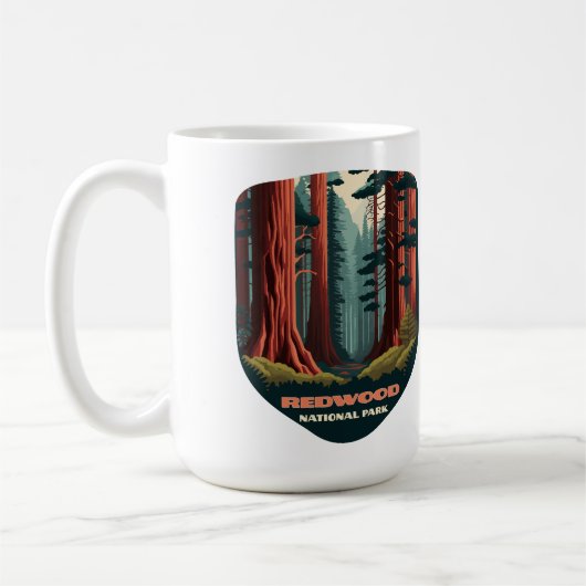 Redwood National Park Kaffeetasse (Links)
