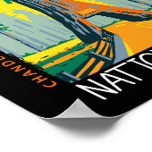 Redwood National Park Khandelier Tree erschüttert Poster (Ecke)