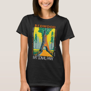 Redwood National Park Khandelier Tree erschüttert T-Shirt
