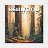 Redwood National Park Magnet (Vorne)