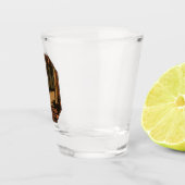 Redwood National Park Minimal Retro Emblem Schnapsglas (Rechts)