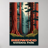 Redwood National Park Poster (Vorne)