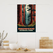 Redwood National Park Poster (Küche)