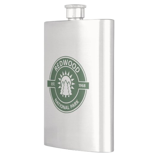 Redwood National Park Sun Trees Flachmann