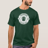 Redwood National Park Sun Trees T-Shirt (Vorderseite)