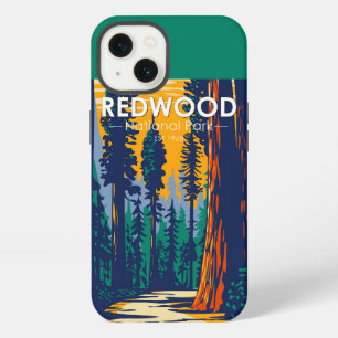 Redwood National Park Vintage iPhone 13 Hülle