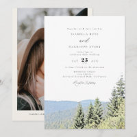 REDWOOD NATIONAL PARK Wasserfarbenwald Hochzeit