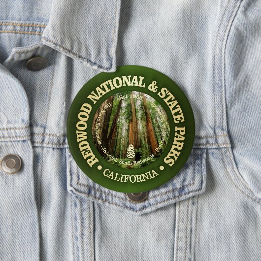 Redwood National & Staat Parks (NP2) Button (Beispiel)