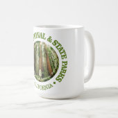 Redwood National & Staat Parks (NP2) Kaffeetasse (VorderseiteRechts)