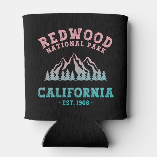 Redwood Nationalpark California Gradient Dosenkühler (Rückseite)