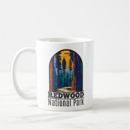 Redwood Nationalpark California Vintag Kaffeetasse