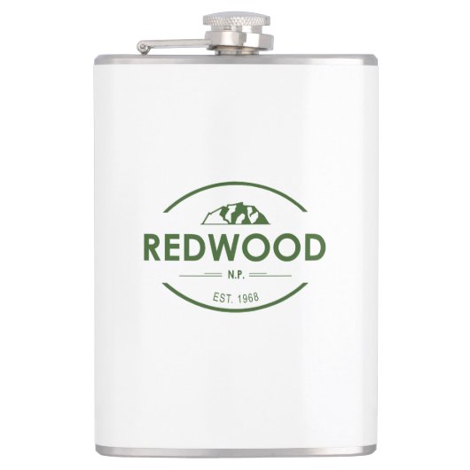 Redwood-Nationalpark Flachmann (Vorderseite)