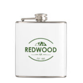 Redwood-Nationalpark Flachmann (Vorderseite)