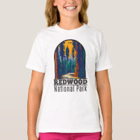Redwood Nationalpark Kalifornien Vintage