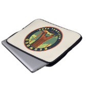 Redwood-Nationalpark Laptopschutzhülle (Vorne Knopf)