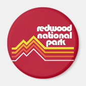 Redwood-Nationalpark Magnet (Vorne)