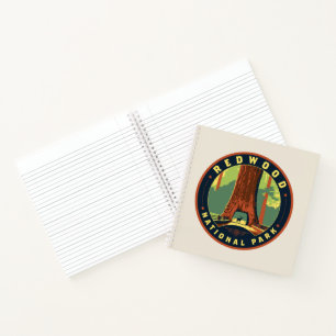 Redwood-Nationalpark Notizblock