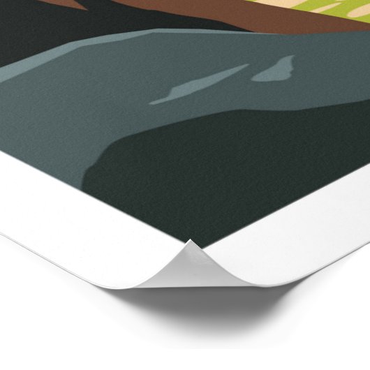 Redwood-Nationalpark Poster (Ecke)