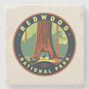 Redwood-Nationalpark Steinuntersetzer