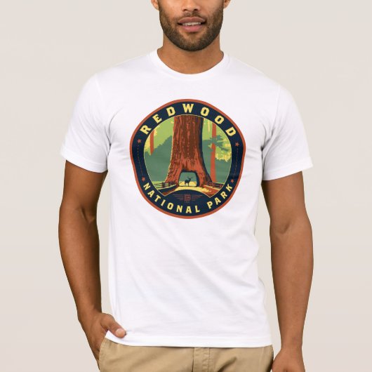 Redwood-Nationalpark T-Shirt (Vorderseite)