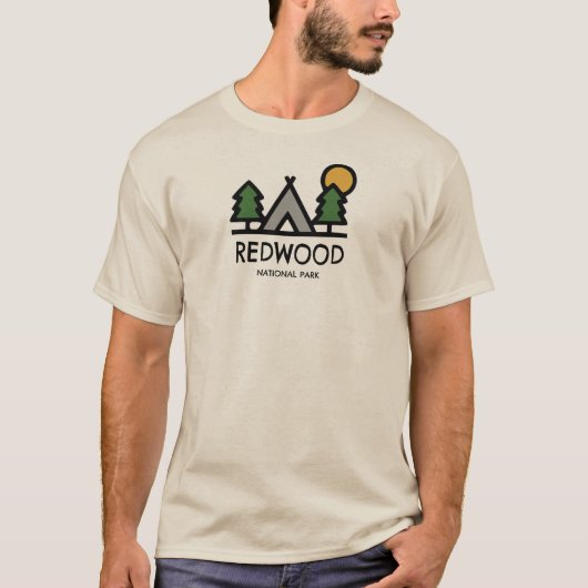 Redwood-Nationalpark T-Shirt (Vorderseite)