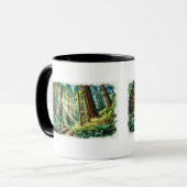 Redwood-Nationalpark Tasse (Vorderseite Links)