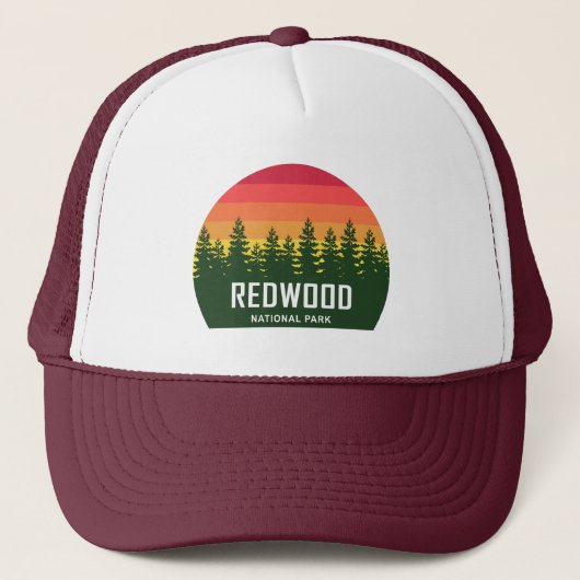 Redwood-Nationalpark Truckerkappe (Vorderseite)