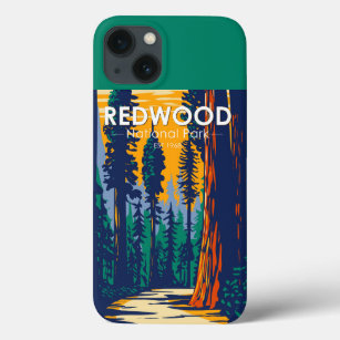 Redwood-Nationalpark Vintag Case-Mate iPhone Hülle