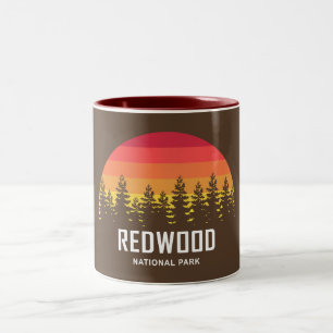 Redwood-Nationalpark Zweifarbige Tasse