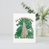 Redwood Natural High Postkarte (Stehend Vorderseite)
