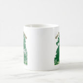 Redwood Natural High Retro Travel Logo Kaffeetasse (Mittel)