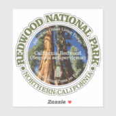 Redwood NP Aufkleber (Blatt)