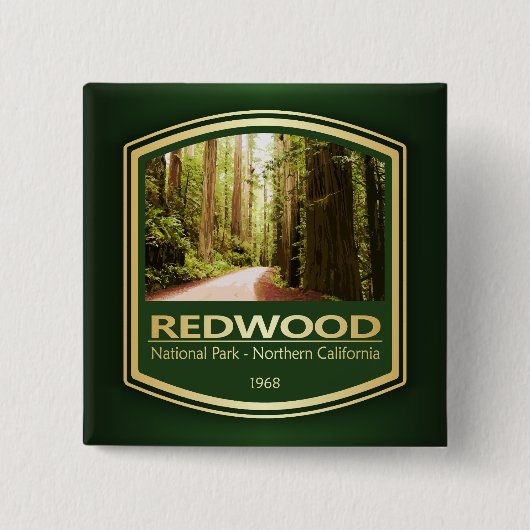 Redwood NP (PF1) Button (Vorderseite)