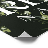 Redwood Poster, Nationalpark Print Poster (Ecke)