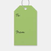 Redwood Trees at Muir Woods National Monument Geschenkanhänger (Rückseite)