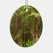 Redwood Trees at Muir Woods National Monument Keramik Ornament (Rechts)