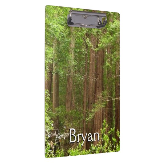 Redwood Trees at Muir Woods National Monument Klemmbrett (Rechts)