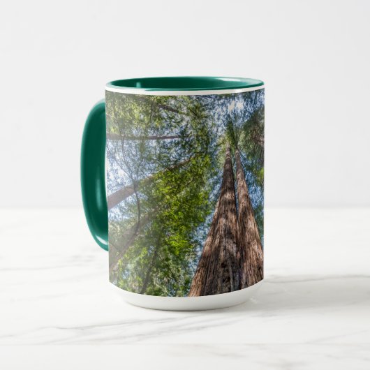 Redwood Trees | Marin Landkreis, Kalifornien Tasse (Vorderseite Links)