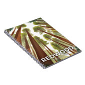Redwood Trees | Nationalpark Wasserfarbenreise Notizblock (Rechte Seite)