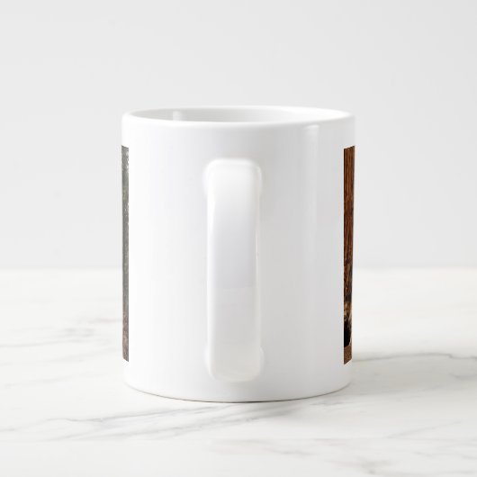 Redwood Trees, Sequoia Nationalpark. Jumbo-Tasse (Rückseite)